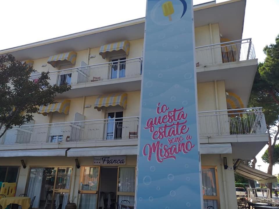 Hotel Franca Misano Adriatico Esterno foto